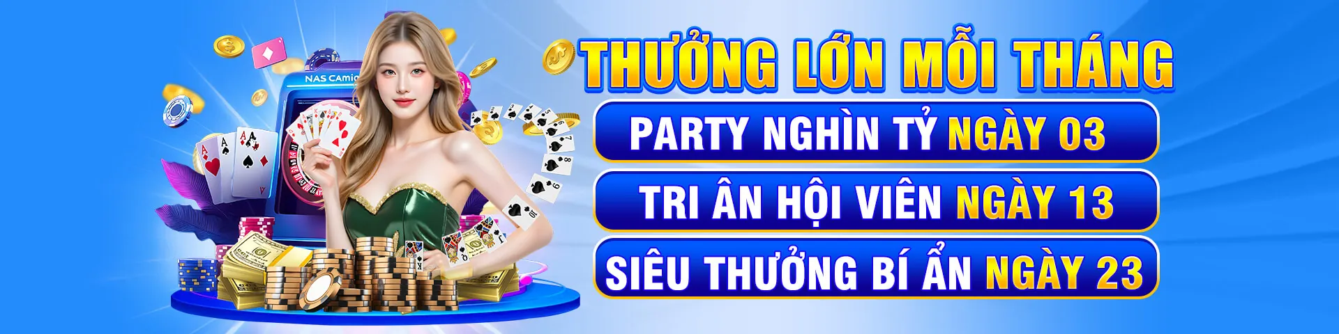 Hình ảnh chính về trò chơi người chia bài trực tiếp tại 555win55 casino